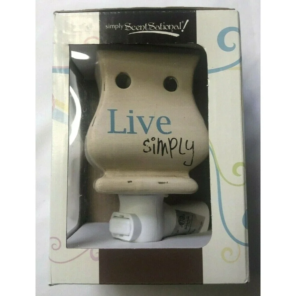 ScentSationals Wax Warmer Tidbits Plug In Warmer Live Love New